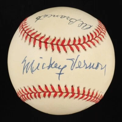 Mickey Vernon, Al Brancato, & Bobby Shantz Autographed Baseball JSA Holo! - Image 1 of 4