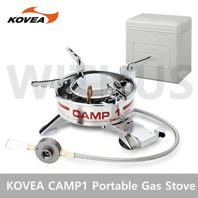 KOVEA CAMP1 Hose Portable Gas Stove KGB-9703 with Case for Outdoor - Tracking