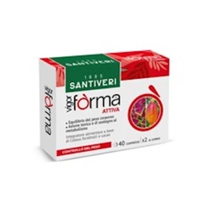 Santiveri - Vigor Forma Riduce 40 compresse - Favorisce l'equilibrio del peso - Foto 1 di 1