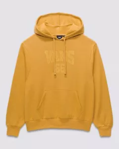 Felpa con cappuccio donna Vans Varsity V Bloussant Harvest Gold nuova taglia small - Foto 1 di 3