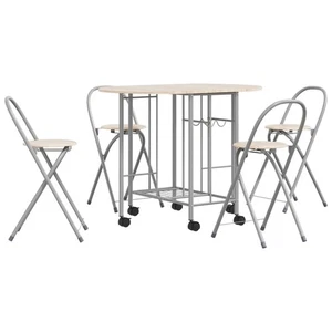 Tolles Bistro-Set | Essgruppe | Küchentisch | Bistromöbel | 110 x 80 x 79 cm - Bild 1 von 25