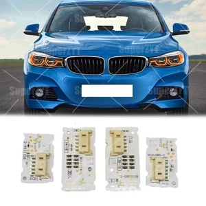 Amber DRL LED Boards For BMW 3' F34 GT LCI 340iX 330iX 320i 318d Daytime Light - Picture 1 of 6
