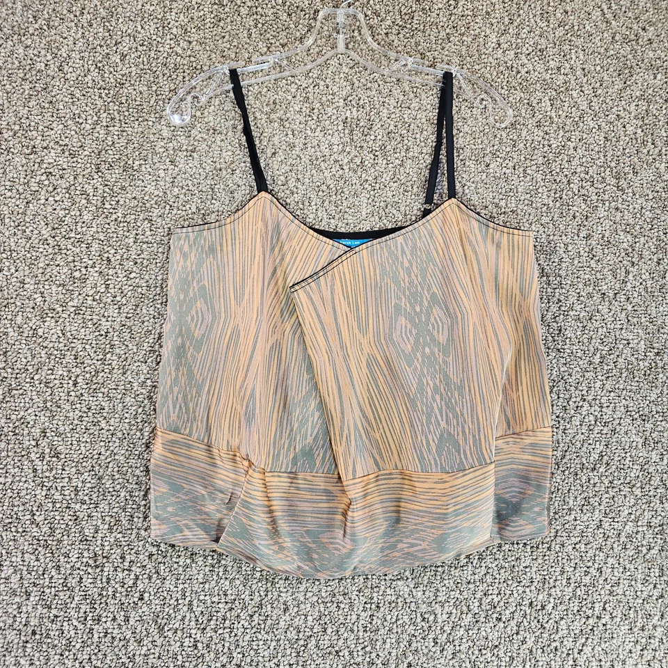 Derek Lam Tank Top Womens Medium Woodgrain Color - Image 1 of 4