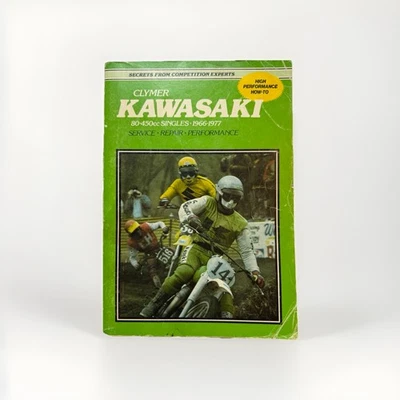 Kawasaki 90 100 350 C1D 1966-1977 мотоциклетная мастерская ремонт сервис ручной двигатель - Изображение 1 из 4