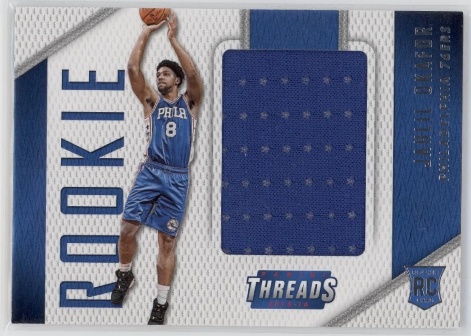 Reliquia Jahlil Okafor Threads RC #11 2015-16 (A5161) Foto 1 de 1
