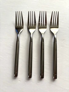 4 Hampton Silberschmiede Shangrila Edelstahl Besteck SPEISEGABELN 8" - Bild 1 von 3