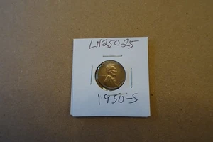 1950-S 1 cent Lincoln Penny - Picture 1 of 2
