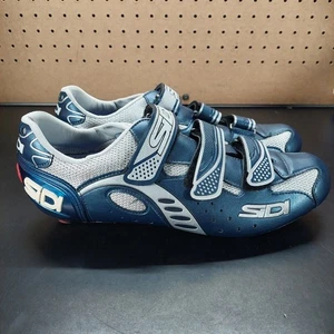 SIDI ZETA SCHUHE ROAD MTB BMX Clipless Cycling BLAU Größe Euro 44 US 11. - Bild 1 von 5