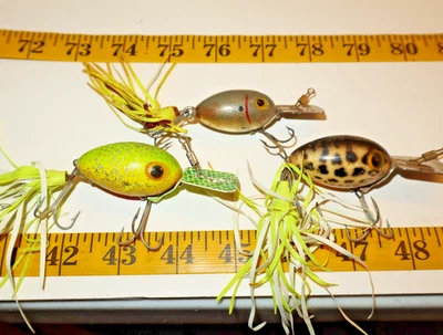 3 винтажные рыболовные приманки Arbogast Arbo-Gaster - Изображение 1 из 4