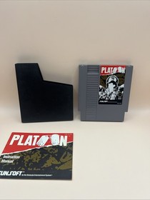 Platoon (Nintendo NES, 1988) Cartridge Only Authentic Tested