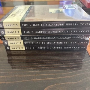 5 New The 7 Habits of Highly Effective People Audio CD Books by Covey Stephen R. - Picture 1 of 9