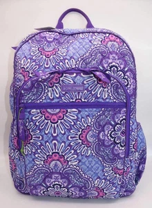 Mochila Campus Vera Bradley en Patrón "Tapiz Lila" - Imagen 1 de 15