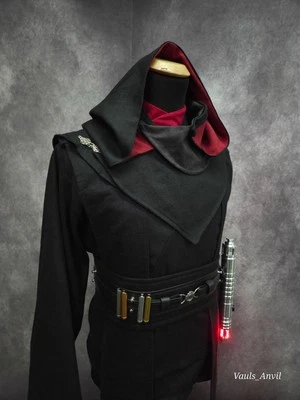 Sith 'Trayus' Old Republic Dark Jedi Outfit Set CUSTOM FIT AND DESIGN Cosplay - Image 1 of 4