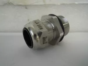 THOMAS & BETTS 1" PORTABLE CORD CONNECTOR 2941SST STRAIGHT STAINLESS STEEL *NEW - Picture 1 of 4