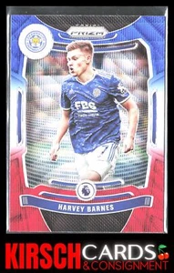 Harvey Barnes 2021-22 Panini Prizm Premier League #24 Prizms Red White and Blue - Picture 1 of 2