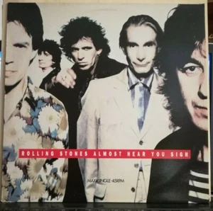 ROLLJNG STONES ALMOST HEAR YOU SIGH  Vinile ep 45 giri NUOVO IMPORT 1989 - Picture 1 of 8