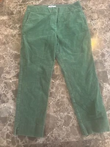 BODEN Corduroy Slim Straight Corduroy Jeans Green EUC Size US 8P Preppy Amazing! - Picture 1 of 12