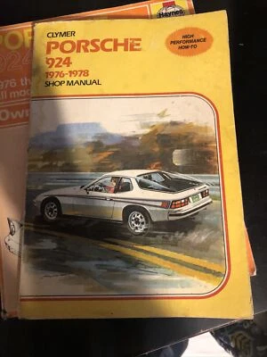 Manual Clymers y HaynesShop para Porsche de 1976 a 1978 buen estado de uso Foto 1 de 4