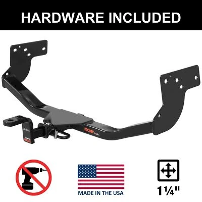 Enganche de remolque Curt 2007-2015 Mazda CX-9 para todas las clases 2, montaje en bola de 1-1/4" Foto 1 de 4