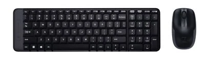 5099206029859 Logitech G MK220 keyboard RF Wireless QWERTY US International Blac - Image 1 of 3