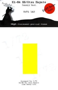 Dead Design 1/72 NAKAJIMA Ki-84 K6 OTSU HAYATE CANOPY PAINT MASK Arma Hobby - Bild 1 von 2