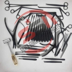 Laminectomy 37 PCs Set Black Coated Surgical Orthopedic Surgical Instruments - Picture 1 of 3