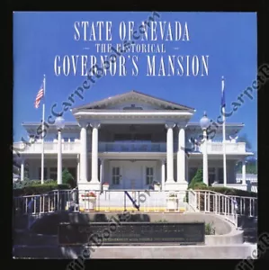 The Historical Nevada Governor's Mansion Signed Kenny Guinn History Illustrated - Picture 1 of 1
