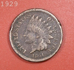 1861 Indian Head Cent *Free S/H After 1st Item* - Picture 1 of 2