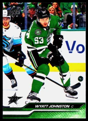 2023-24 Upper Deck #308 Wyatt Johnston - Image 1 of 2