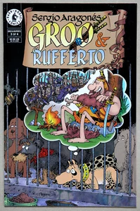 Groo & Rufferto #3 - Dark Horse Comics - Sergio Aragones - Picture 1 of 5
