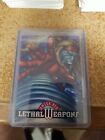 1995 Fleer Ultra X-Men OMEGA RED Lethal Weapons Holo Insert  #6 of 9