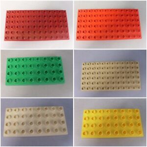 Lego Duplo Spares Selection Of Bases - Different Sizes And Colours