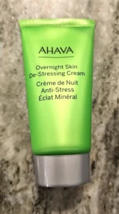 AHAVA Mineral Radiance Overnight De-stressing Cream, 1.7 FL. OZ. , 50ml NIB - Picture 1 of 5