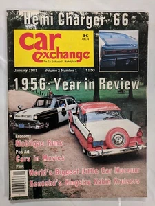 Car Exchange Magazine, January 1981: '56 Year in Review M191 - Picture 1 of 1