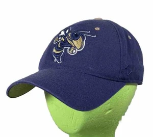 Georgia Tech Yellow Jackets Hat Cap Navy Blue Fitted 7 1/4 Zephyr Buzz Logo NCAA - Picture 1 of 6