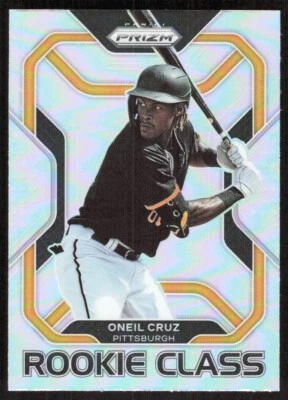 2022 4432B Panini Prizm Rookie Class SILVER PRIZM Oneil Cruz Pittsburgh Pirates - Image 1 of 2