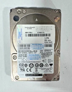 IBM 01NN119 1.8TB 10K 2.5" SAS 12GBPS HARD DRIVE, 100% HEALTH - Picture 1 of 1