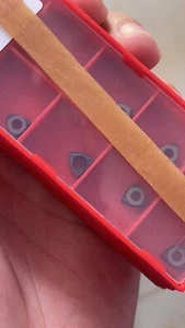 10pcs WCMX030208 drill hole Bit U drill wcmt03 carbide inserts for cast iron - Picture 1 of 2