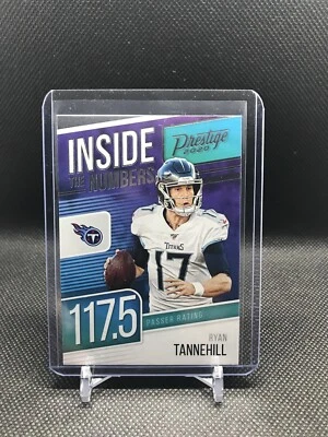 2020 Panini Prestige Inside The Numbers Ryan Tannehill Titans - Image 1 of 2