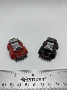 Micro Machines 1989 Highway Warriors The Disruptors Red + Black Bodies Galoob - Picture 1 of 4