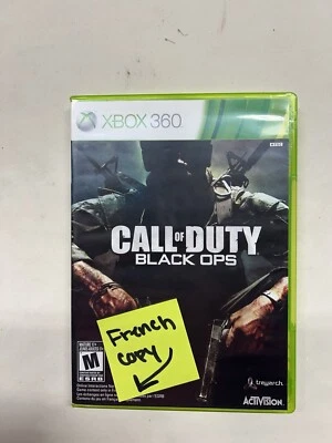 Call Of Duty Black Ops Xbox 360 CIB -Tested And Working - PAL French Version  - Image 1 of 4