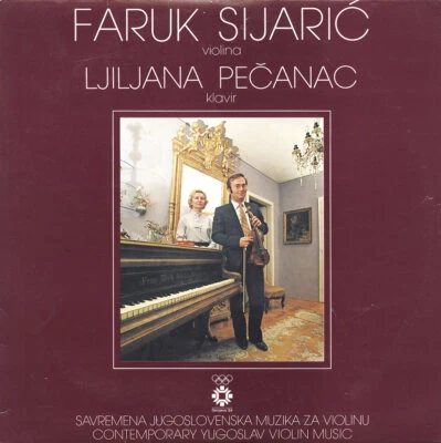 CIPRA MAGDIC SLAVENSKI KOMADINA Violin Music FARUK SIJARIC Diskoton LP-8113 LP - Image 1 of 3
