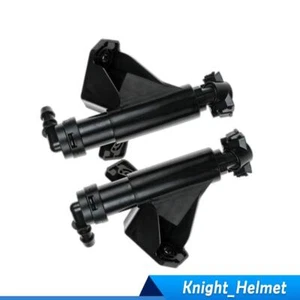 Front LH & RH Headlamp Washer Jet Nozzle Black Fit For KIA Sorento Sportage CEED - Picture 1 of 6