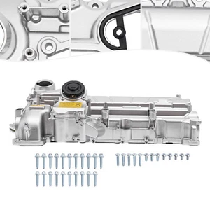 Aluminum Valve Cover Kit Fit 2012-2018 BMW N20 320i 328i 528i X3 X5 X1 Z4 2.0L - Picture 1 of 15