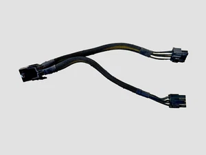 PCI-E 8-pin to 2x 6+2-pin (6-pin/8-pin) Power Splitter Cable PCIE PCI Express - Picture 1 of 3