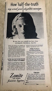 Zonite / Kathryn Grayson 1946, Jimmy Durante - Recorte vintage de 2 caras - Imagen 1 de 4