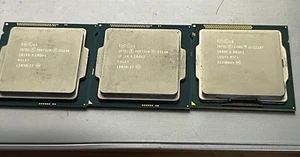3 CPUs Intel Pentium (2) G3240 3.1GHz LGA 1150 (1) i3-3220T 2.8GHz LGA 1155 - Picture 1 of 5