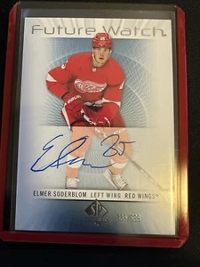 2022-23 SP Authentic Future Watch Signatures Retro Elmer Soderblom /699 #RFWA-ES - Picture 1 of 2