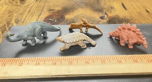 Bullyland dinosaurs pre-museum line small scale dinosaur models x4