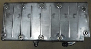 Custom SB Chevy Stainless Dry Sump Oil Pan, 2) Pickups, 5 1/2" Deep, 2Pc Seal - Bild 1 von 4
